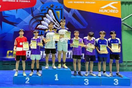 โรงเรียนจักรคำคณาทร จังหวัดลำพูน ขอแสดงความยินดีกับ การแข่งขัน Badminton รายการ