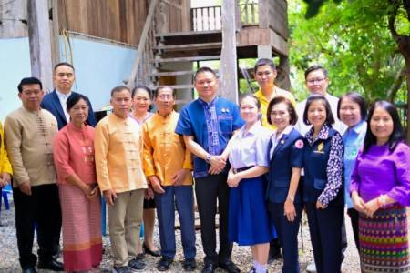 การลงพื้นที่เยี่ยมบ้านนักเรียนทุนโครงการทุนการศึกษาพระราชทาน ม.ท.ศ. ประจำปีการศึกษา 2568 จังหวัดลำพูน